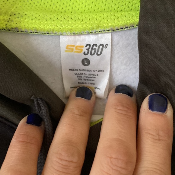 Men’s reflective hoodie - Picture 2 of 2